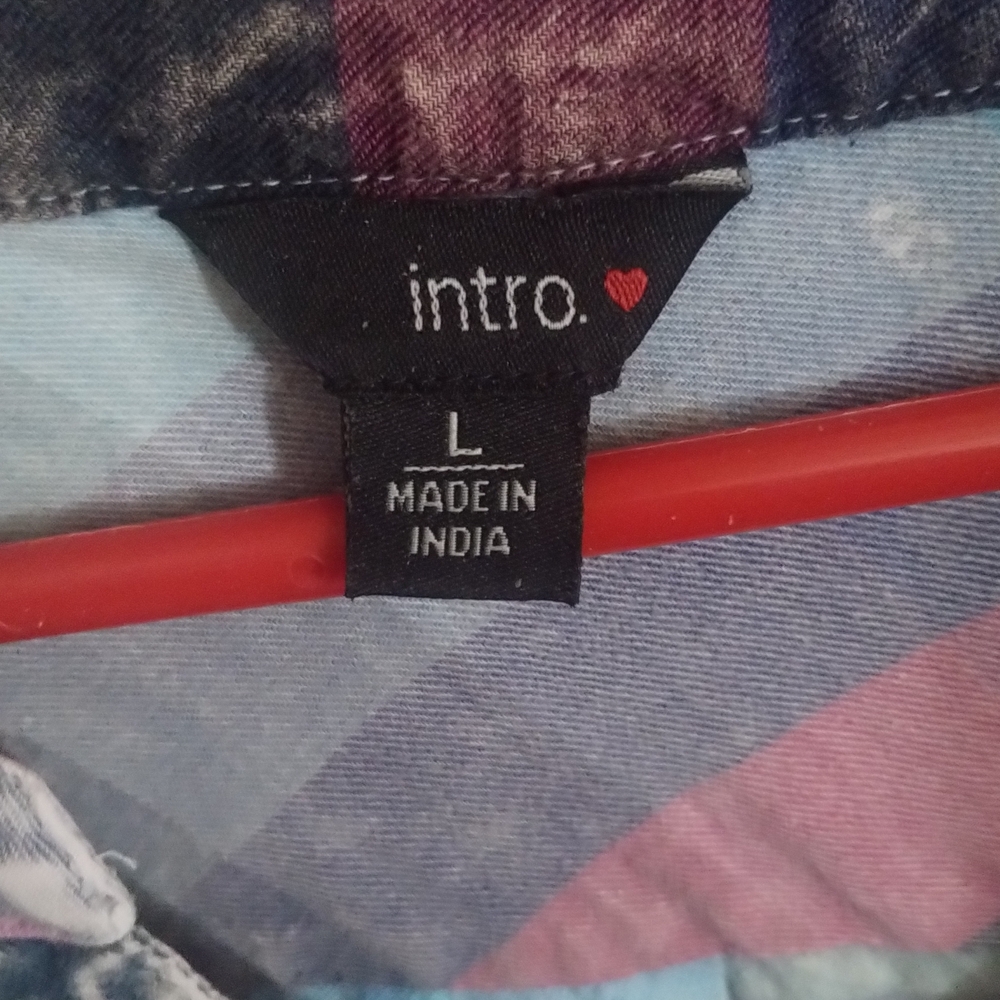 Intro. Colorful Striped Top - Picture 2 of 3